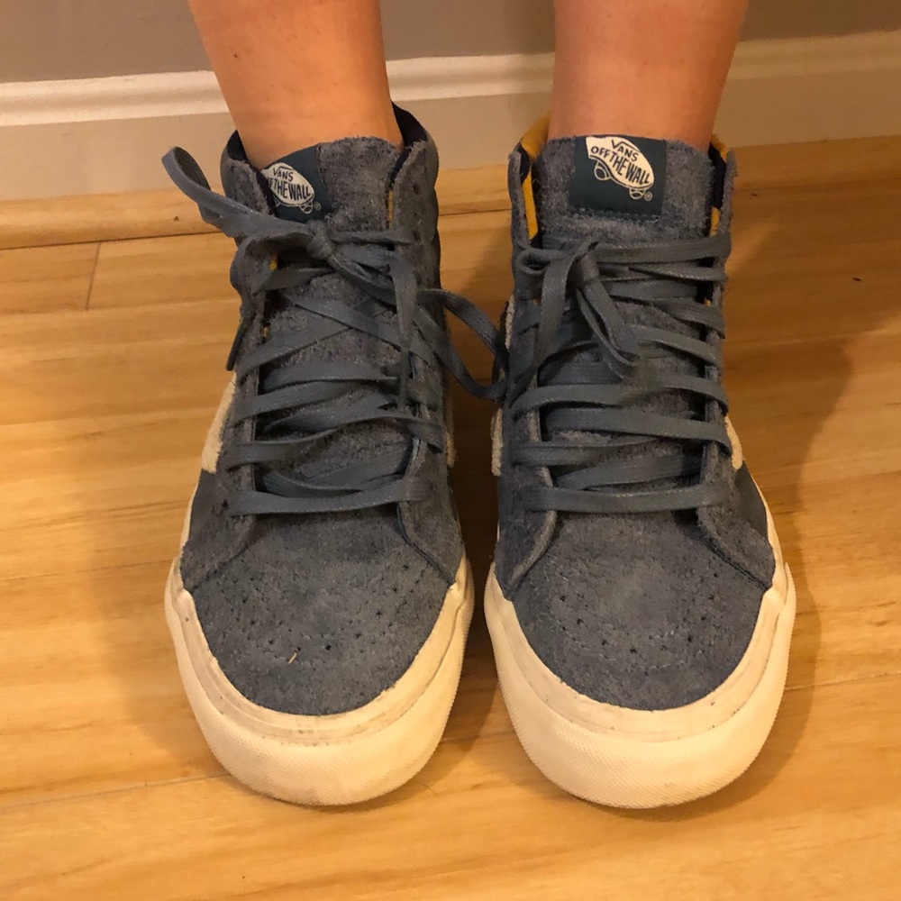 Blue Ward Hi Vans